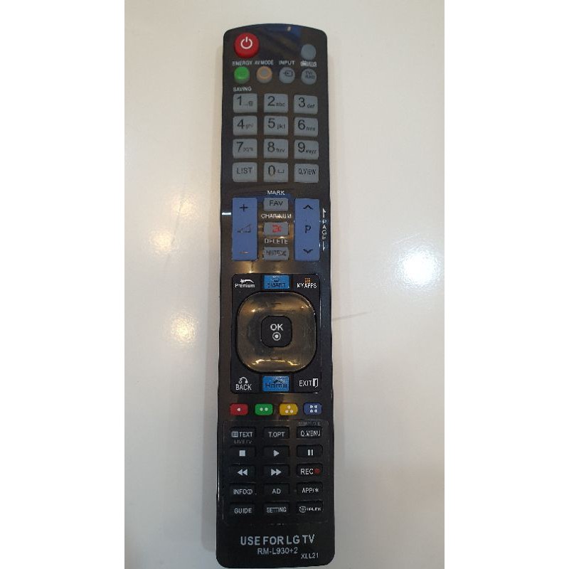 REMOTE ĐIỀU KHIỂN TIVI LG MẪU DÀI L930+2