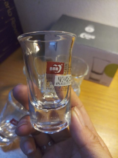 Bộ 6 ly thủy tinh Deli Glassware 35ml