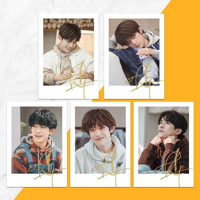 Bộ 5 Thẻ Hình Thành Viên Nhóm Nhạc TFboys | BigBuy360 - bigbuy360.vn