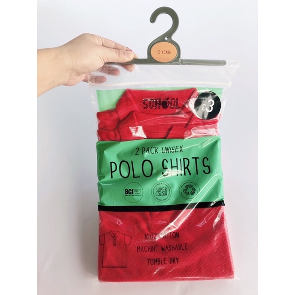ÁO POLO ĐỒNG PHỤC HỌC SINH