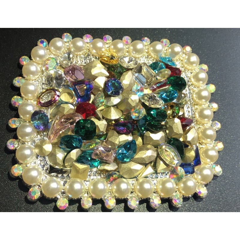 Đá khối chân nhọn siêu sáng mix màu 100v | BigBuy360 - bigbuy360.vn