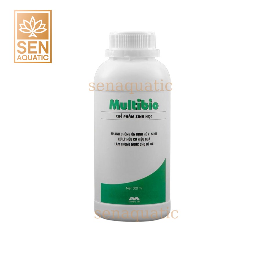 Vi Sinh MultiBio Sản Phẩm Hỗ Trợ và bổ sung vi sinh cho hồ cá hồ thuỷ sinh