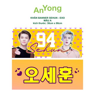 Khăn banner EXO
