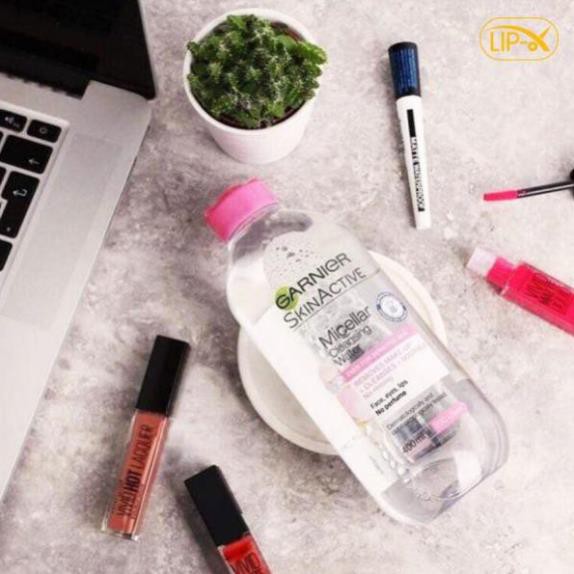 Nước tẩy trang Garnier Nga 400ml nắp hồng nhạt | BigBuy360 - bigbuy360.vn