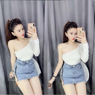 Áo Thun Body Lệch Vai Cá Tính