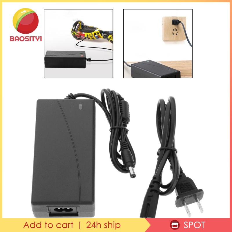 Bộ Sạc Nguồn DC 5.5mm 42V 0.8A Cho Xe Đạp Điện