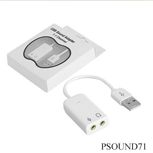 [Mã ELFLASH3 hoàn 10K xu đơn 20K] USB Sound dây 7.1