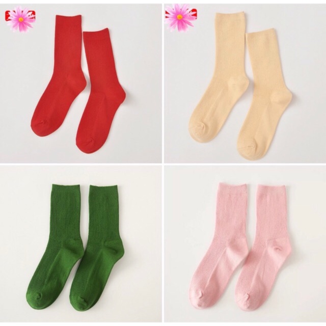 Tất cổ dài - tất phong cách hàn quốc