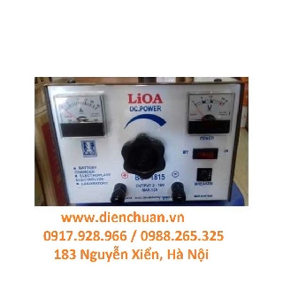 Máy sạc bình ắc quy Lioa BC1815 ( 15A 0-18V)