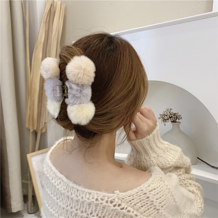 Haimeikang Hàn Quốc thời trang cô gái dễ thương tóc kẹp phụ kiện tóc