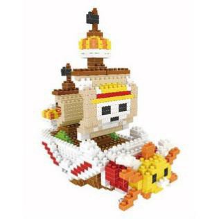 Đồ chơi lắp ráp Tàu chiến Đảo hải tặc One Piece Thousand Sunny Lele Brother NanoBlock 6228