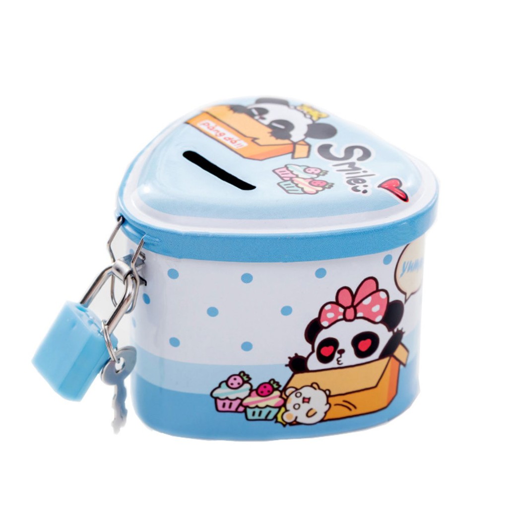 Hộp đựng tiền xu bằng thép nhiều màu độc đáo - Ống đựng tiền xu cho bé ( phát màu ngẫu nhiên ) | BigBuy360 - bigbuy360.vn