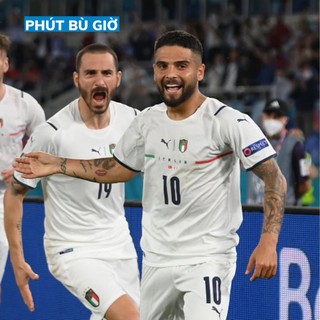 [CAO CẤP] Áo Bóng Đá Thể Thao Đá Banh Đội Tuyển Ý ITALIA Trắng Mẫu Mới Chất Polyester, Hàng Thailand - Phút Bù Giờ Sport