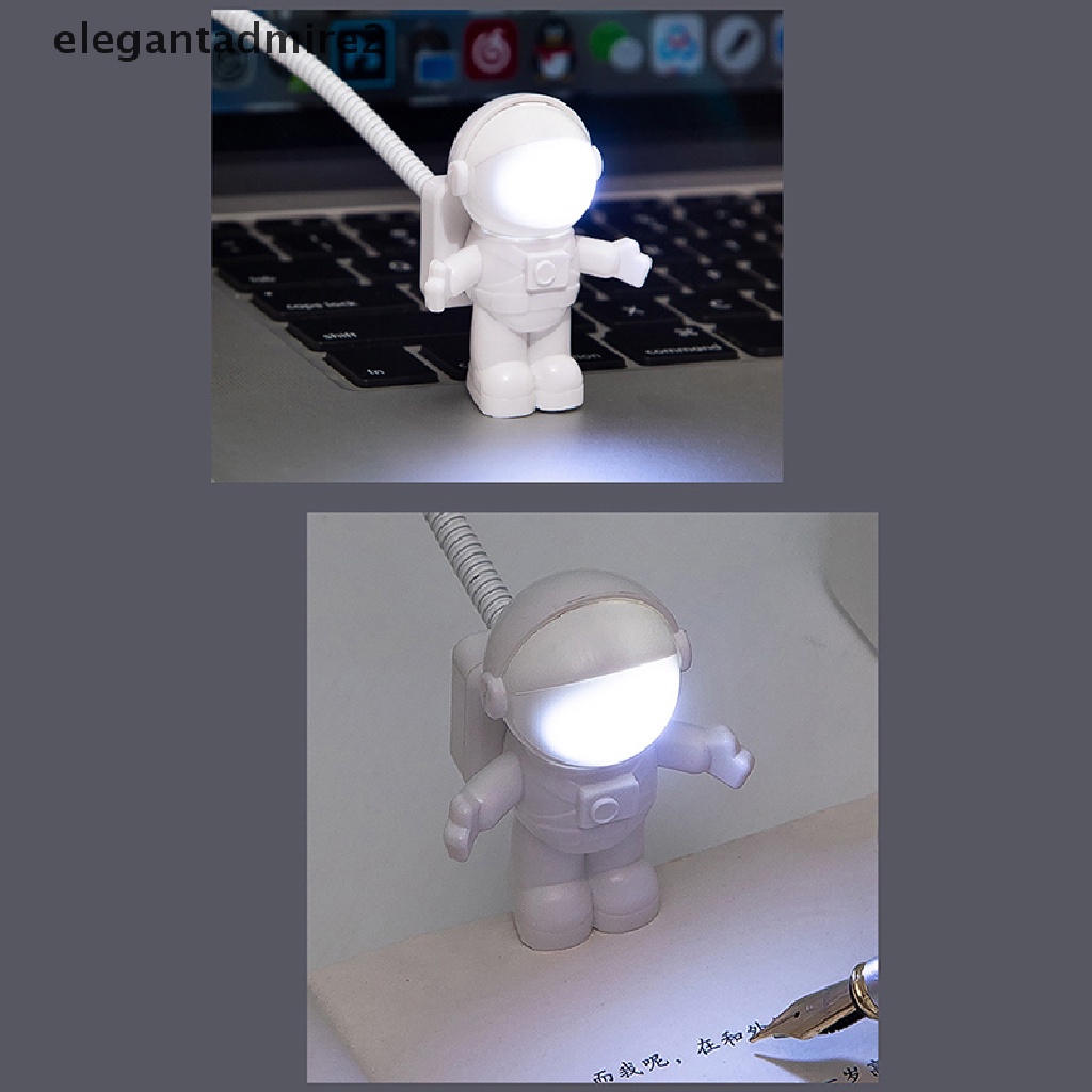 [gele] USB night light LED astronaut light desk lamp 5V reading desk lamp laptop [ele]