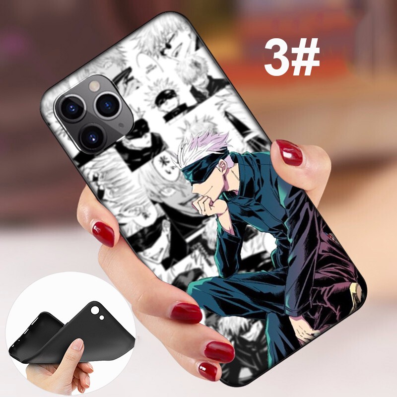 Iphone Ốp Điện Thoại tpu Dẻo Họa Tiết Julisen satoru gojo Cho Iphonex xs max xr 6 6s 7 8 plus 5 5s se 2020 6 + 6s + 7 + 8 +