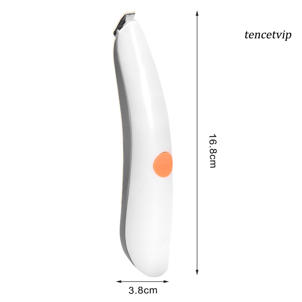 Tông Đơ Tỉa Lông Cho Thú Cưng Thiết Kế Xoay 360 Độ Sạc USB Tiện Dụng