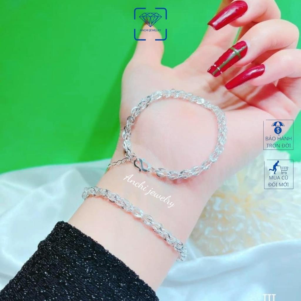 Lắc tay đuôi phụng, chuẩn bạc ta cao cấp sáng đẹp - Anchi jewelry