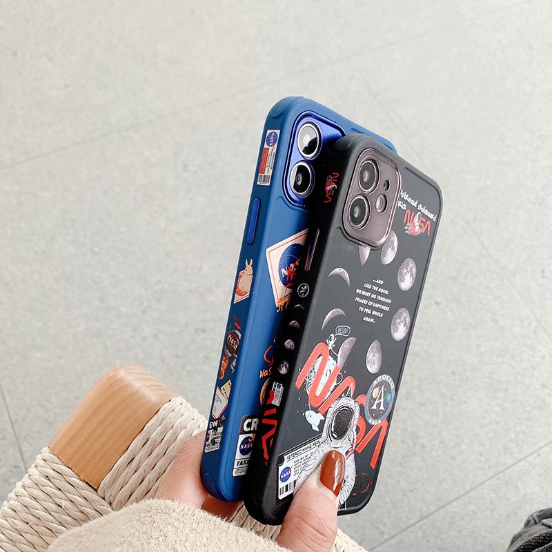 NASA Ốp Lưng Silicone Chống Sốc Thời Trang Cho Iphone 12pro Max 12mini 11pro Max Xs Max Xr Se 2020 7 8 Plus | BigBuy360 - bigbuy360.vn