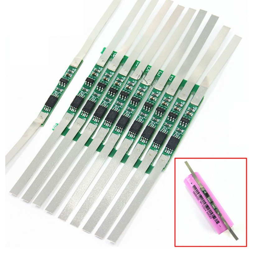 Mạch Bảo Vệ 1s 3.7v 3A Bms Cho Pin Li-ion 18650.
