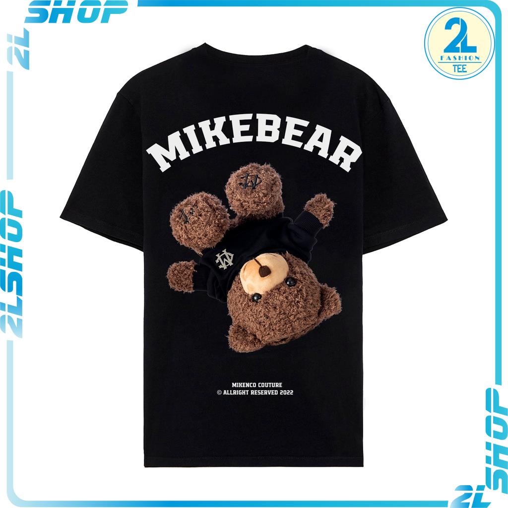 Áo  thun Mikenko Mikebear tshirt cao cấp SPF , Áo phông Mikenko nam nữ  gấu 5D sành điệu siêu hot giá rẻ