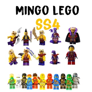  LEGO minifigure ninjago nhân vật mùa 4 ss4 