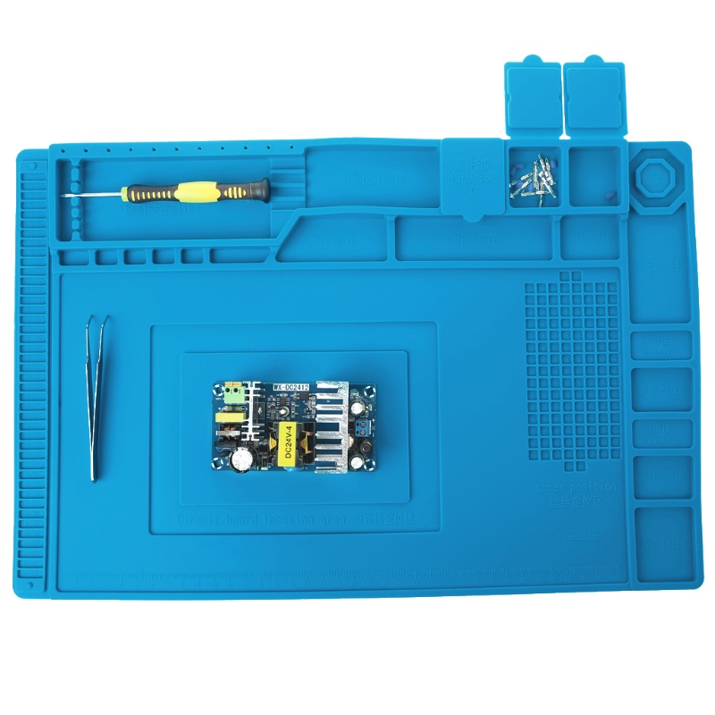 Tấm Lót Bàn Ăn Cách Nhiệt Từ Tính Bằng Silicon Kích Thước 45x30cm Tiện Dụng