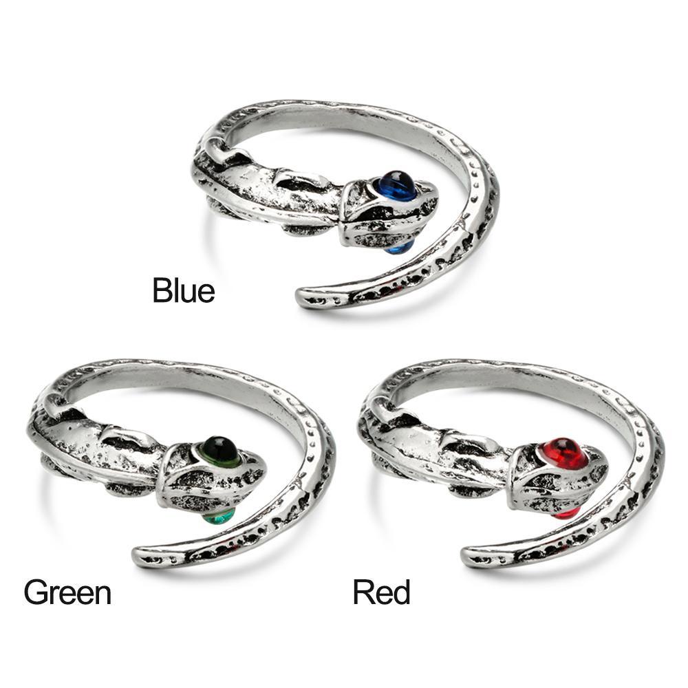 Nhẫn Tắc Kè Hoa Cổ Điển Kiểu Dáng Mới