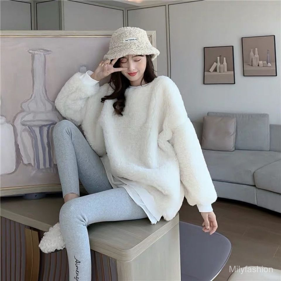Áo Sweater Lông Tay Dài Thời Trang Cho Nữ | BigBuy360 - bigbuy360.vn