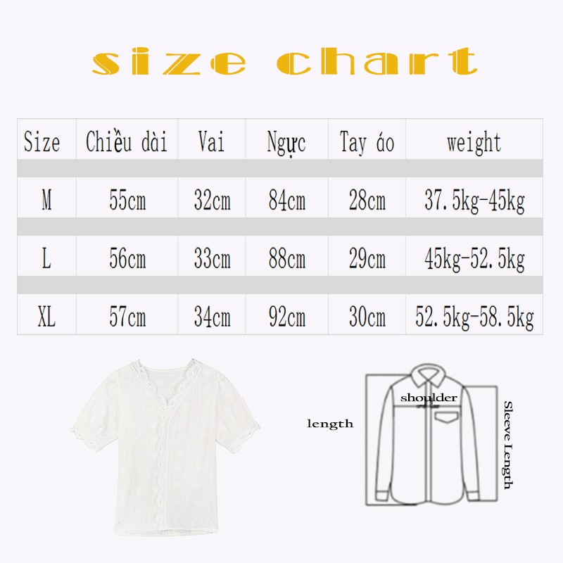 Áo Sơ Mi Tay Lửng Cổ Chữ V Thời Trang Hàn Quốc Cho Nữ | BigBuy360 - bigbuy360.vn