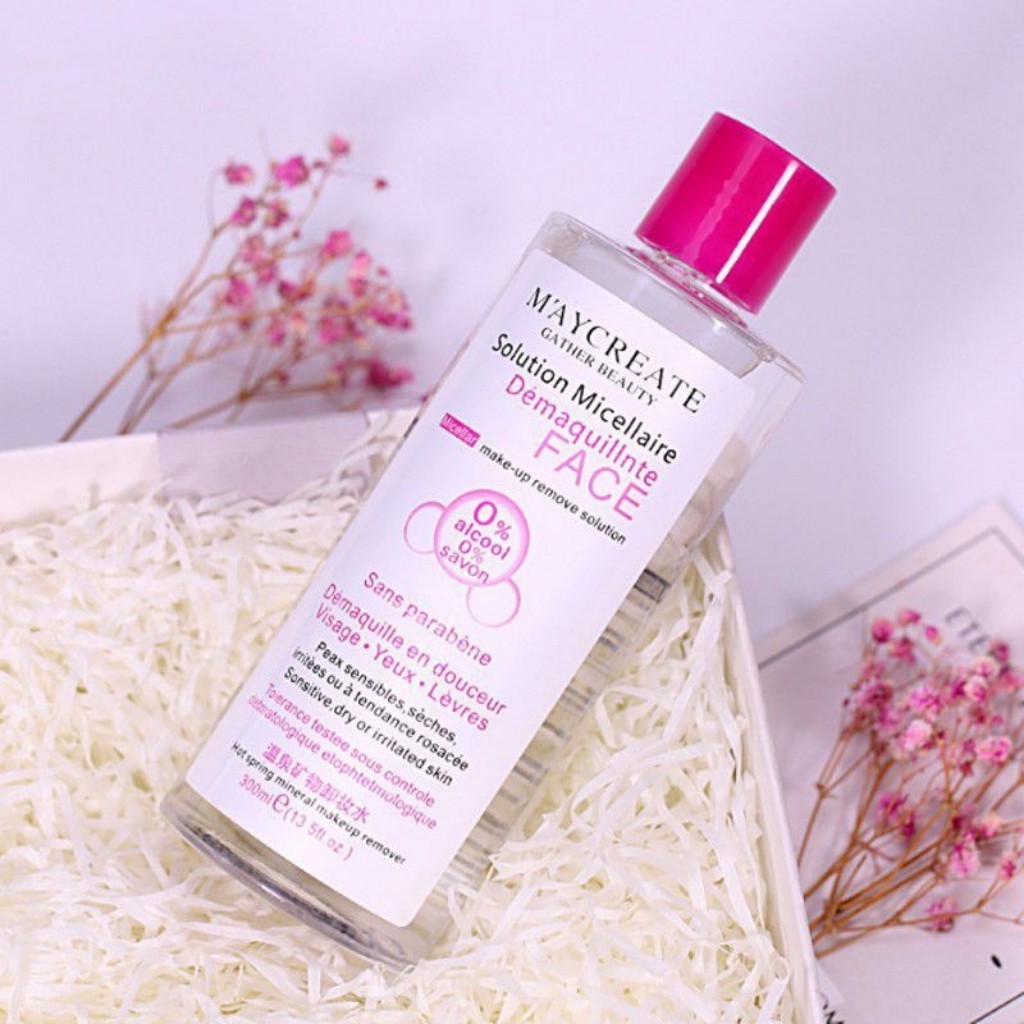 Nước tẩy trang Maycreate làm sạch sâu dịu nhẹ cho da 300ml | BigBuy360 - bigbuy360.vn
