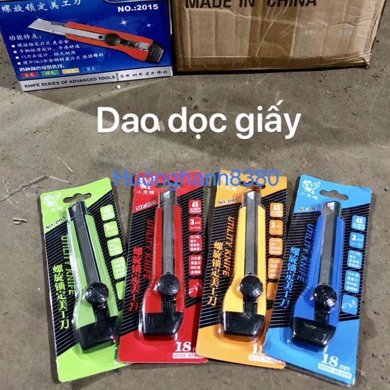 Dao dọc giấy, cắt bìa mã số 2015 loại to loại tốt kèm thêm 2 lưỡi dao