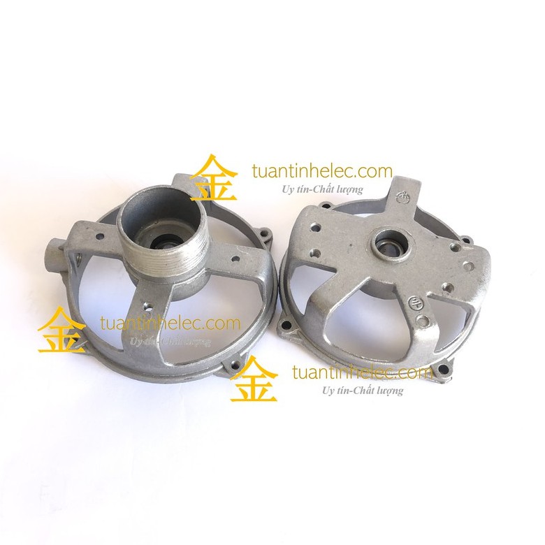 Kẹp nhôm stator quạt có răng hàng đẹp - lồng chụp sato b3 b4 b5 b6 có gắn sẵn bạc-chụp lốc quạt # phụ tùng quạt