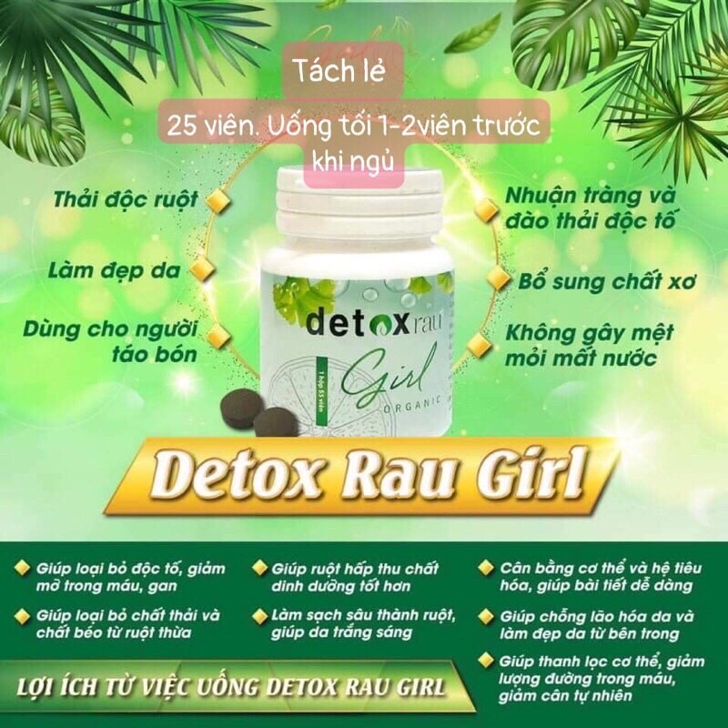 25 viên DETOX_RAU_GIRL