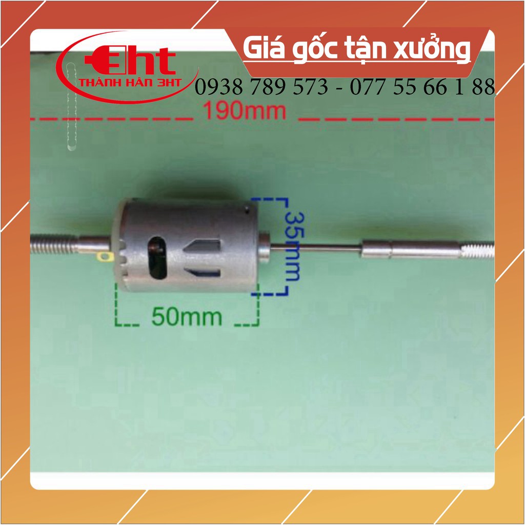 Mô tơ 12v chế quạt chạy acquy moteur - phụ tùng quạt động cơ quạt 12v mini moto và motor 3HT