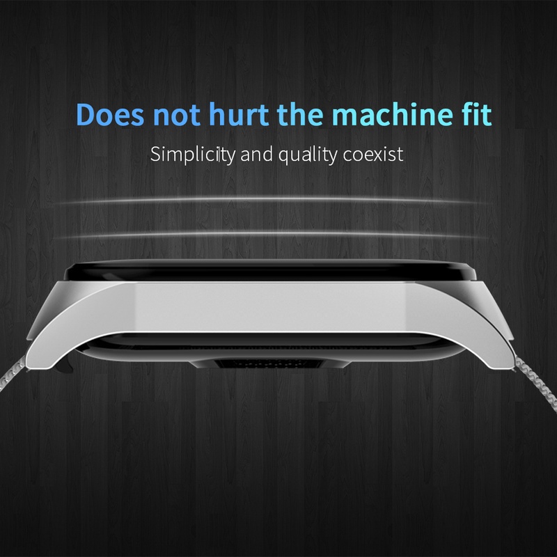 Dây Đeo Thay Thế Chất Liệu Thép Không Gỉ Thời Trang Cho Xiaomi Mi Band 7/ Luxe