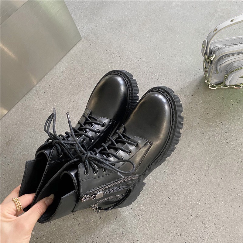 ( Sẵn sz 39, phiên bản 2021 ) Boots Martin phong cách nổi loạn cá tính dành cho nữ, hàng quảng châu loại đẹp | BigBuy360 - bigbuy360.vn