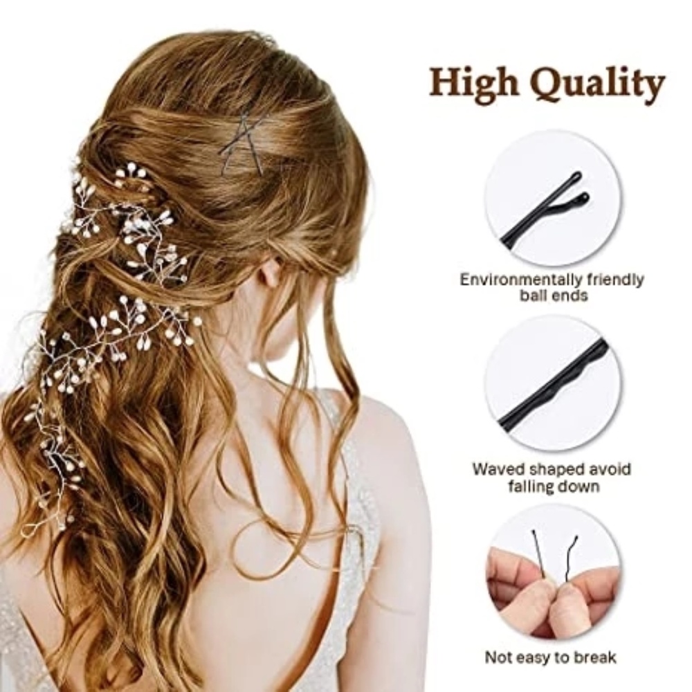 60Pcs Hair Grips Hairpins Women Hair Clips Bobby Pins Lady Hairgrip Barrettes Hairclips Based Hair Styling Accessories