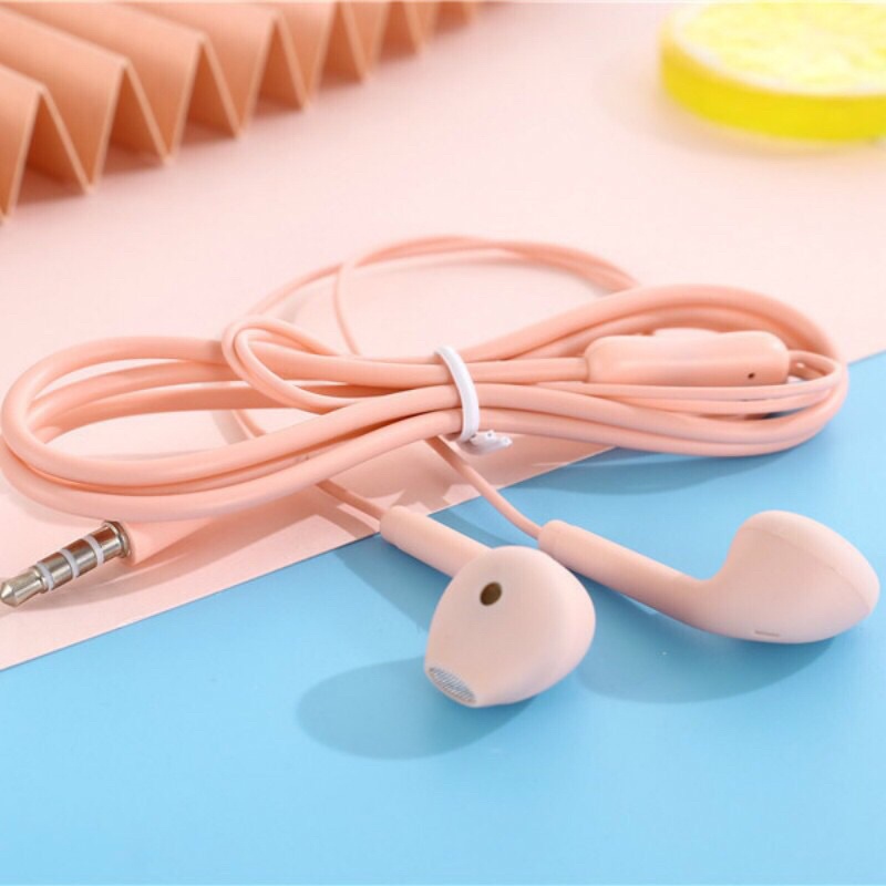 Tai nghe nhét tai jack 3.5 U19 siêu hay, đủ màu sắc thời trang giá rẻ