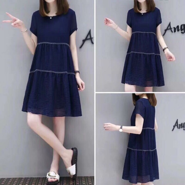 Đầm babydoll tầng