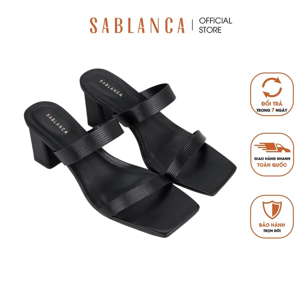 Guốc nữ quai ngang đơn giản Sablanca GN0038