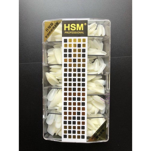 Móng úp HSM chuẩn form bầu và nhọn phụ kiên nail giá chính hãng THẾ GIỚI NAIL XINH