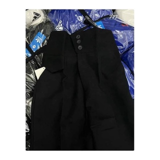 Quần tây lưng cao đi học 3 cúc, quần baggy tây cạp cao