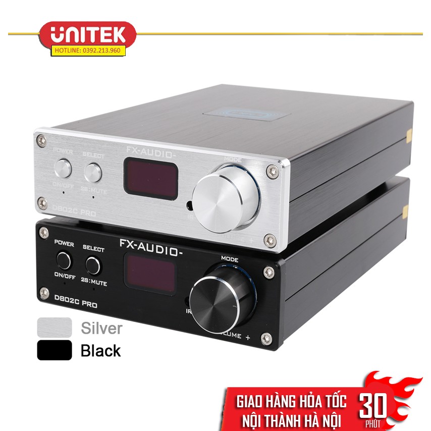 FX-AUDIO D802C PRO Khuếch Đại Amplifier FDA Bluetooth 4.2