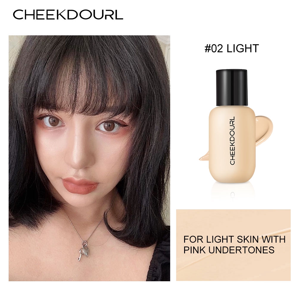 [COD] Kem nền CHEEKDOURL + Kem che khuyết điểm cho mỹ phẩm / Bộ trang điểm + Mặt nạ nén 10 miếng | BigBuy360 - bigbuy360.vn