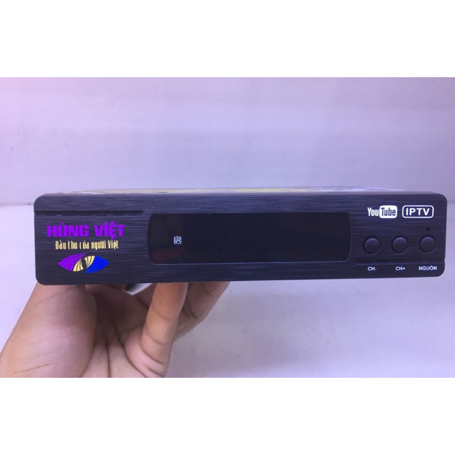 Đầu Thu Dvb-T2 Mặt Đất TS123 và Anten 15m hỗ trợ Xem Youtube