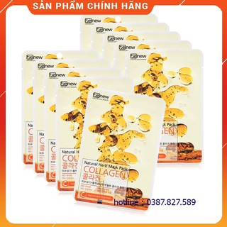 [Mặt nạ Hàn Quốc] 10 Miếng mặt nạ Collagen giảm nếp nhăn, chống lão hóa Hàn Quốc 23ml - Hàng Chính Hãng