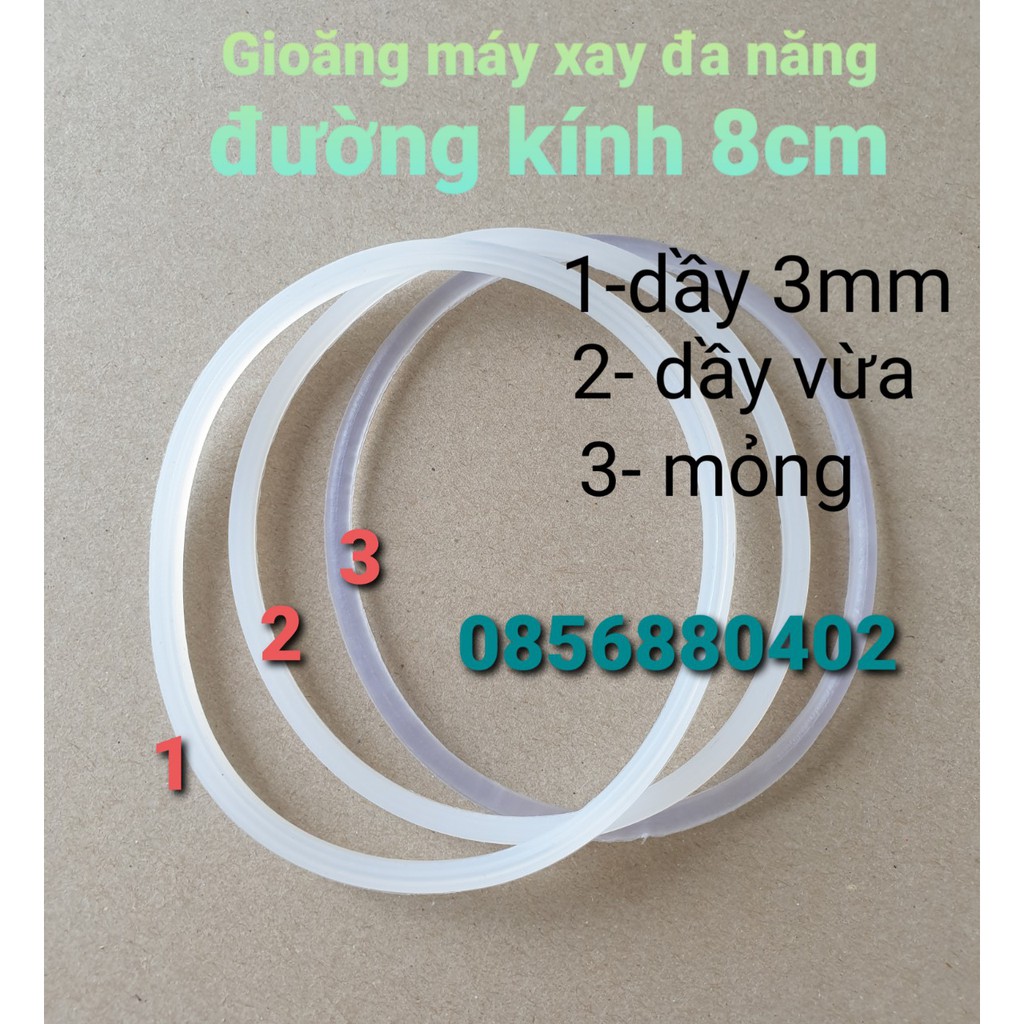 Ron / Zoong / Gioăng Máy Xay Sinh Tố đa năng 8cm dầy vừa, mỏng