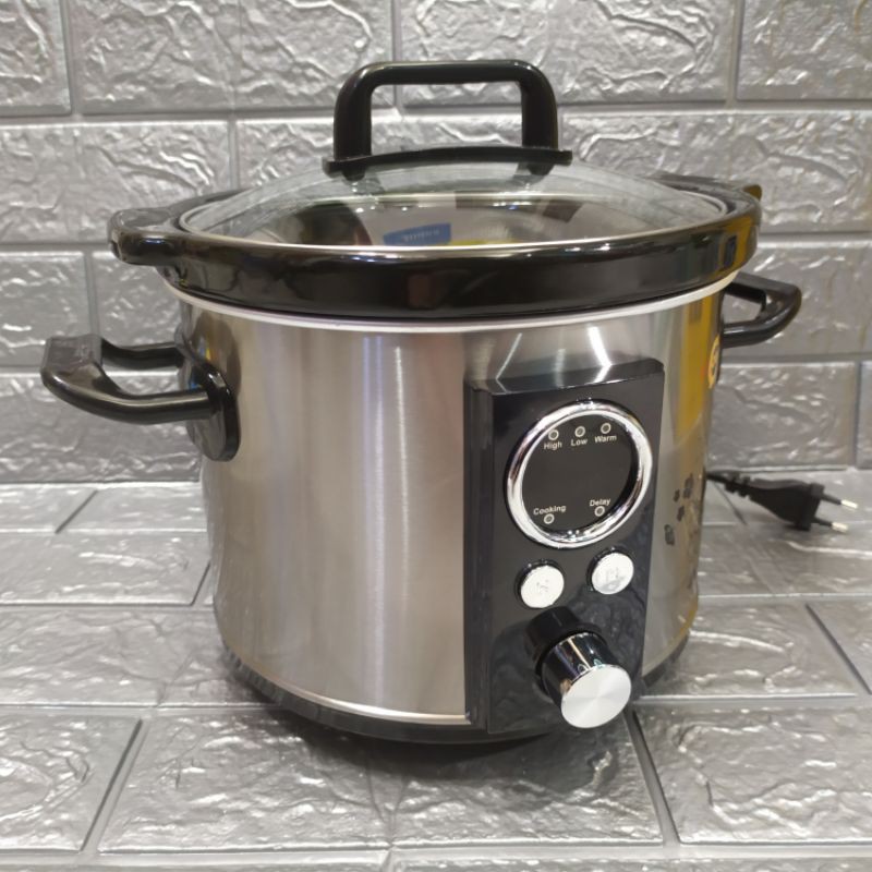 Nồi nấu chậm điện tử - Chính hãng Baby Slow Cooker 2,5L