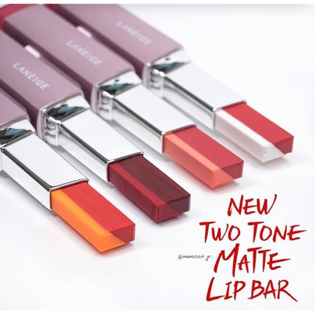 Son Thỏi 2 Màu Lì "Thời Thượng" Laneige Two Tone Matte Lip Bar