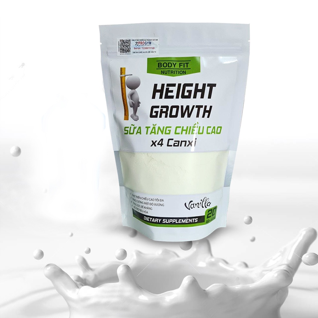 Sữa Tăng Chiều Cao X 4 Canxi HEIGHT GROWTH 500g